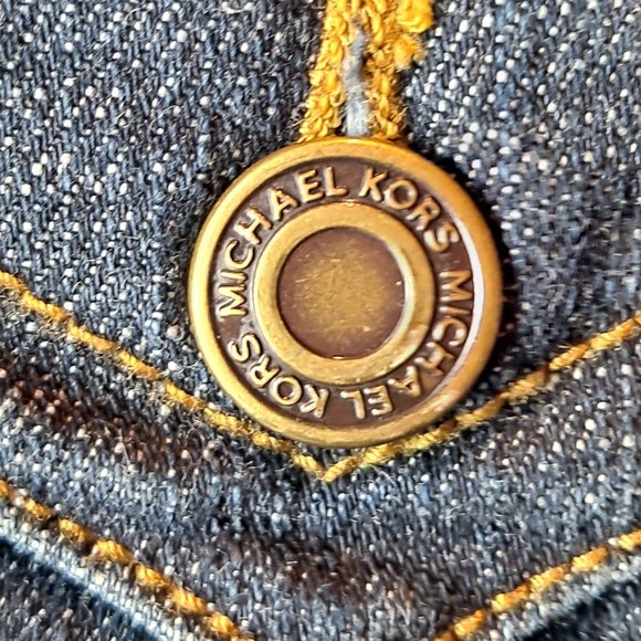 Michael Kors Boot Cut Jeans with Studding Size 8 - Picture 7 of 11